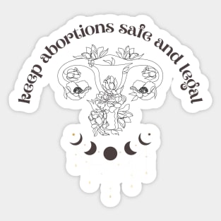 Keep Abortions Safe and Legal Sticker